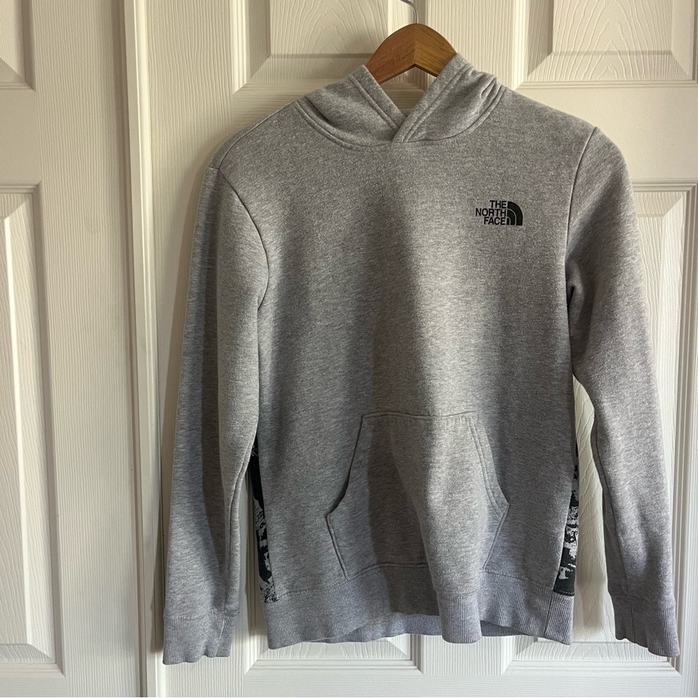 The North Face Light Gray Men's Hoodie